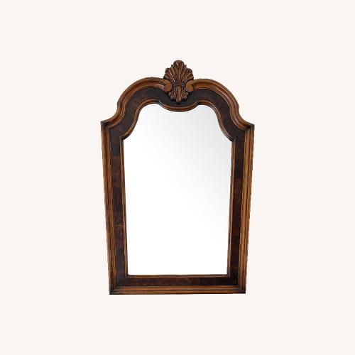 Used Tuscany Chianti Mirror with Walnut Burl for sale on AptDeco