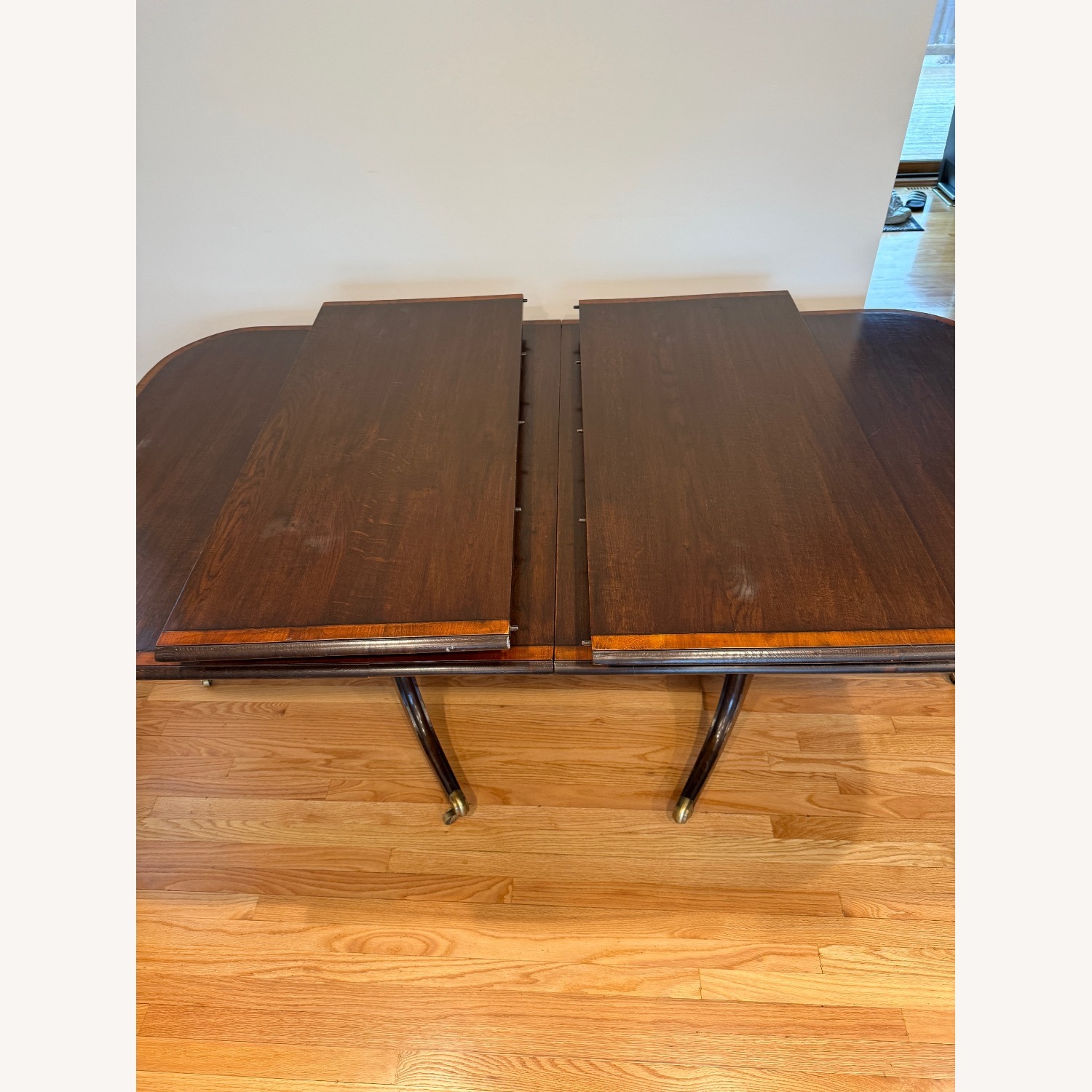 Handmade Antique Reproduction Extendable Table - image-2