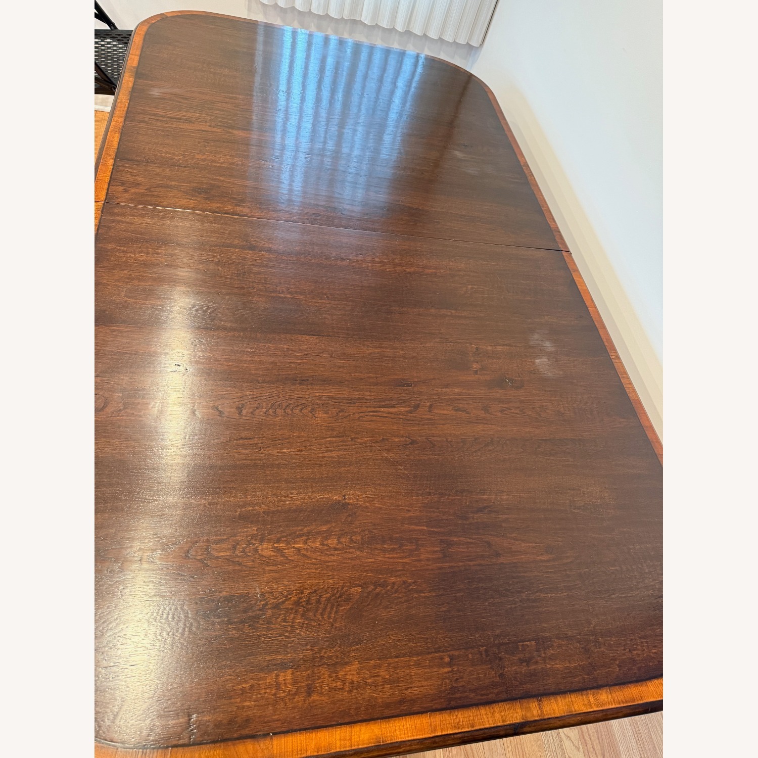 Handmade Antique Reproduction Extendable Table - image-6