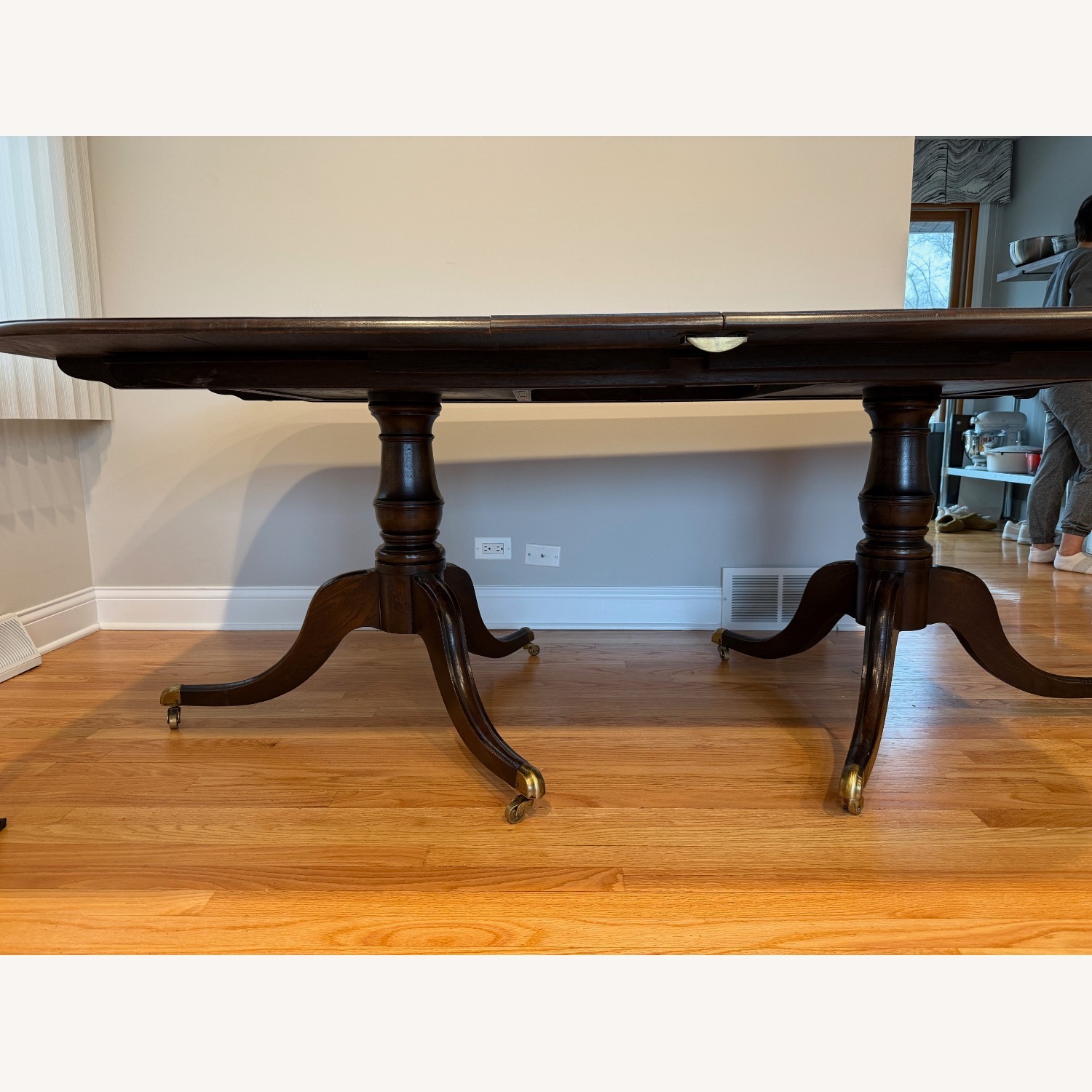 Handmade Antique Reproduction Extendable Table - image-3