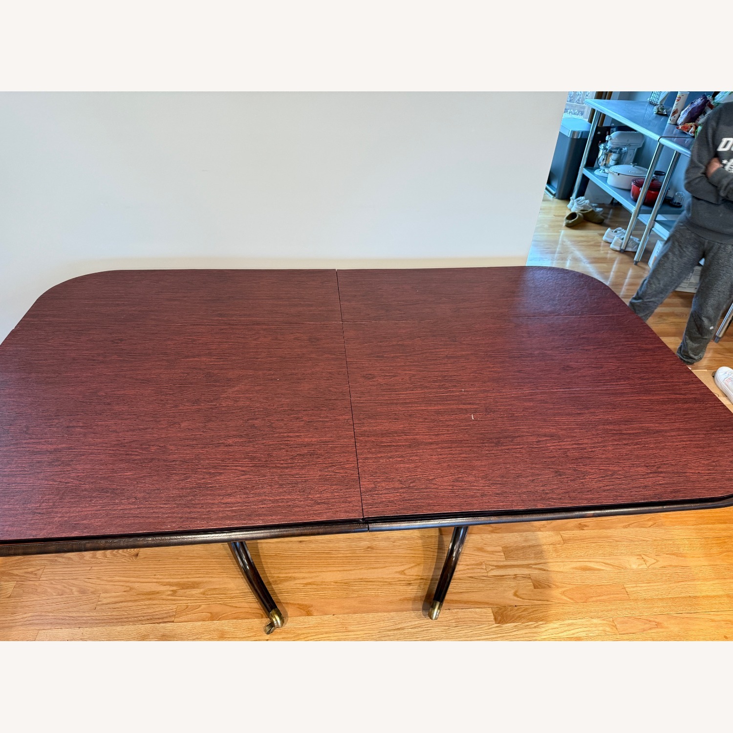 Handmade Antique Reproduction Extendable Table - image-5