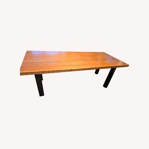 Used Vintage/Antique Finds Natural Wood Dining Table for sale on AptDeco