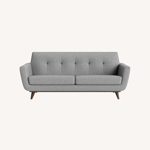 Used Joybird Hughes Light Gray Fabric Loveseat for sale on AptDeco