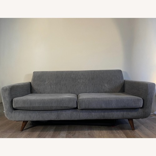 Used Joybird Hughes Light Gray Fabric Loveseat for sale on AptDeco