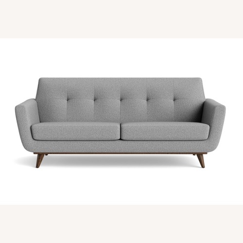 Used Joybird Hughes Light Gray Fabric Loveseat for sale on AptDeco