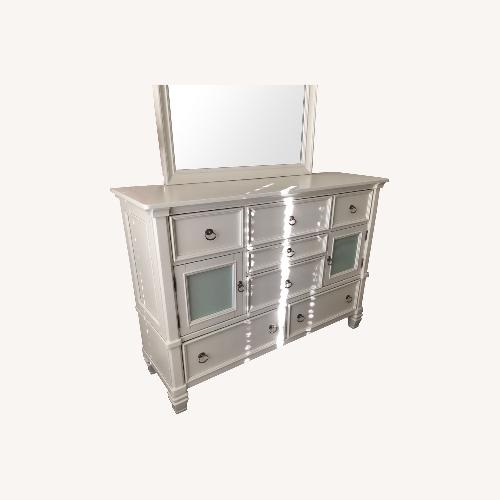 Used Kane's Furniture White Wood Dresser for sale on AptDeco