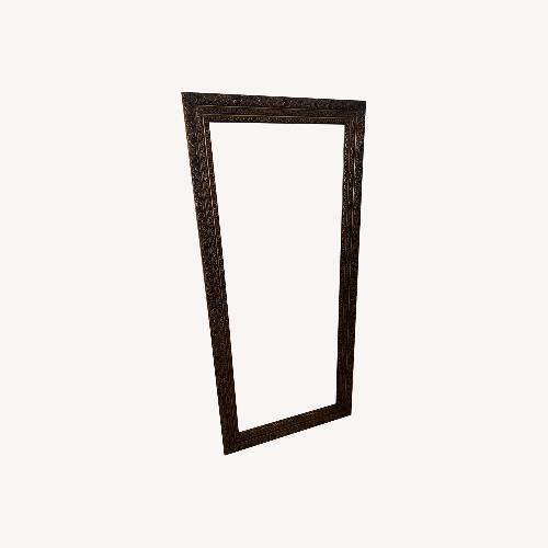 Used Bombay Company Gold Wood Wall Mirror for sale on AptDeco