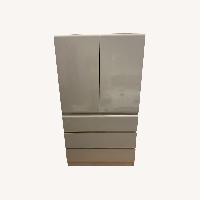 White Lacquer Armoire