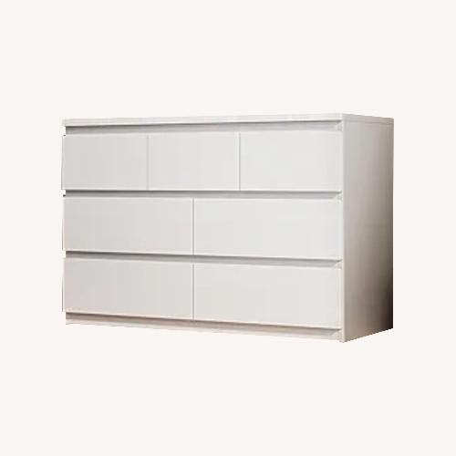 Used White Wood Dresser for sale on AptDeco
