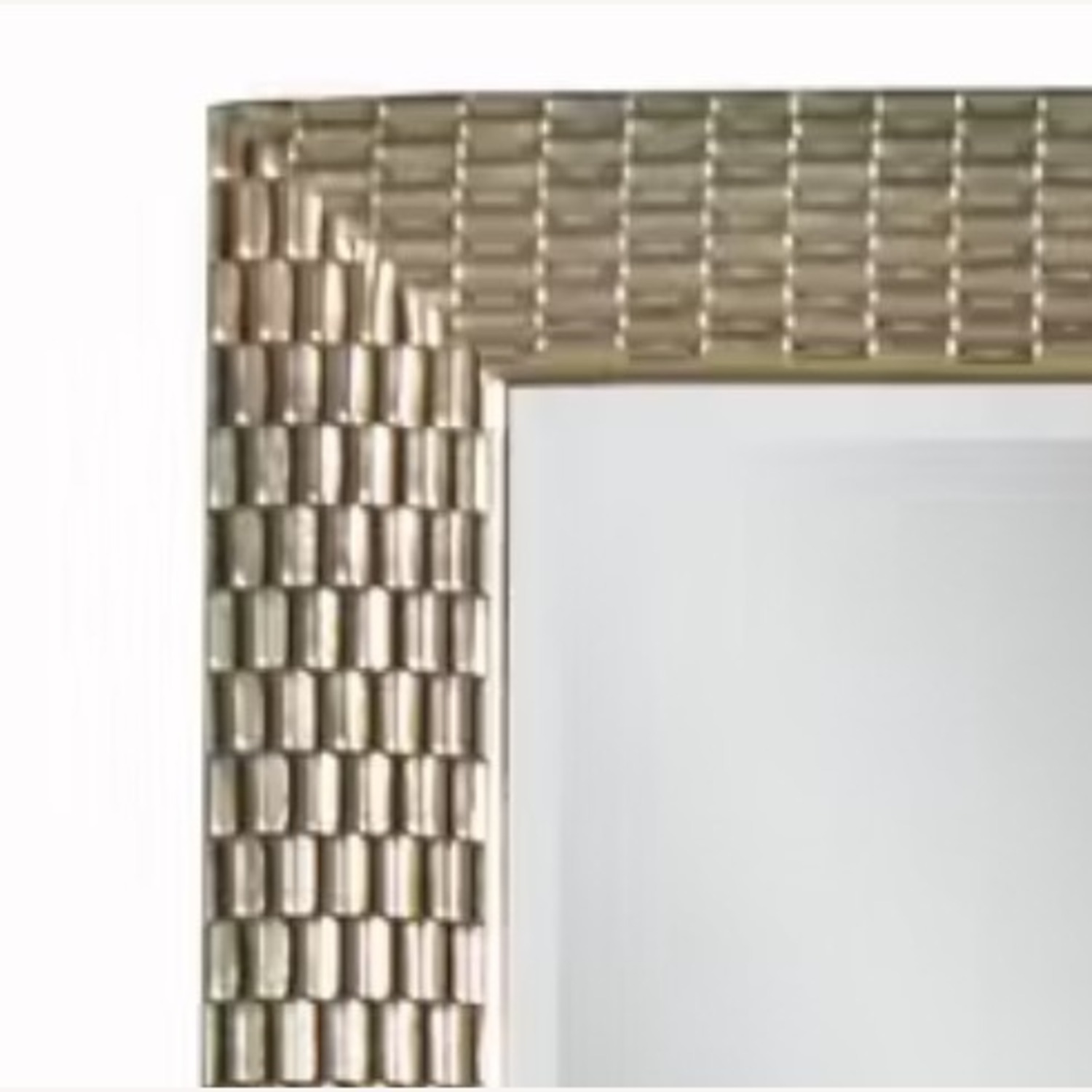 Silver Wall Mirror - image-1