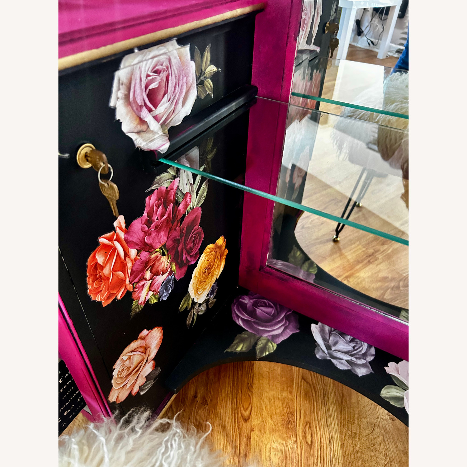 Vintage Pink Vanity Set - image-15