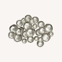 UMA Enterprise Inc. Silver Wall Decor