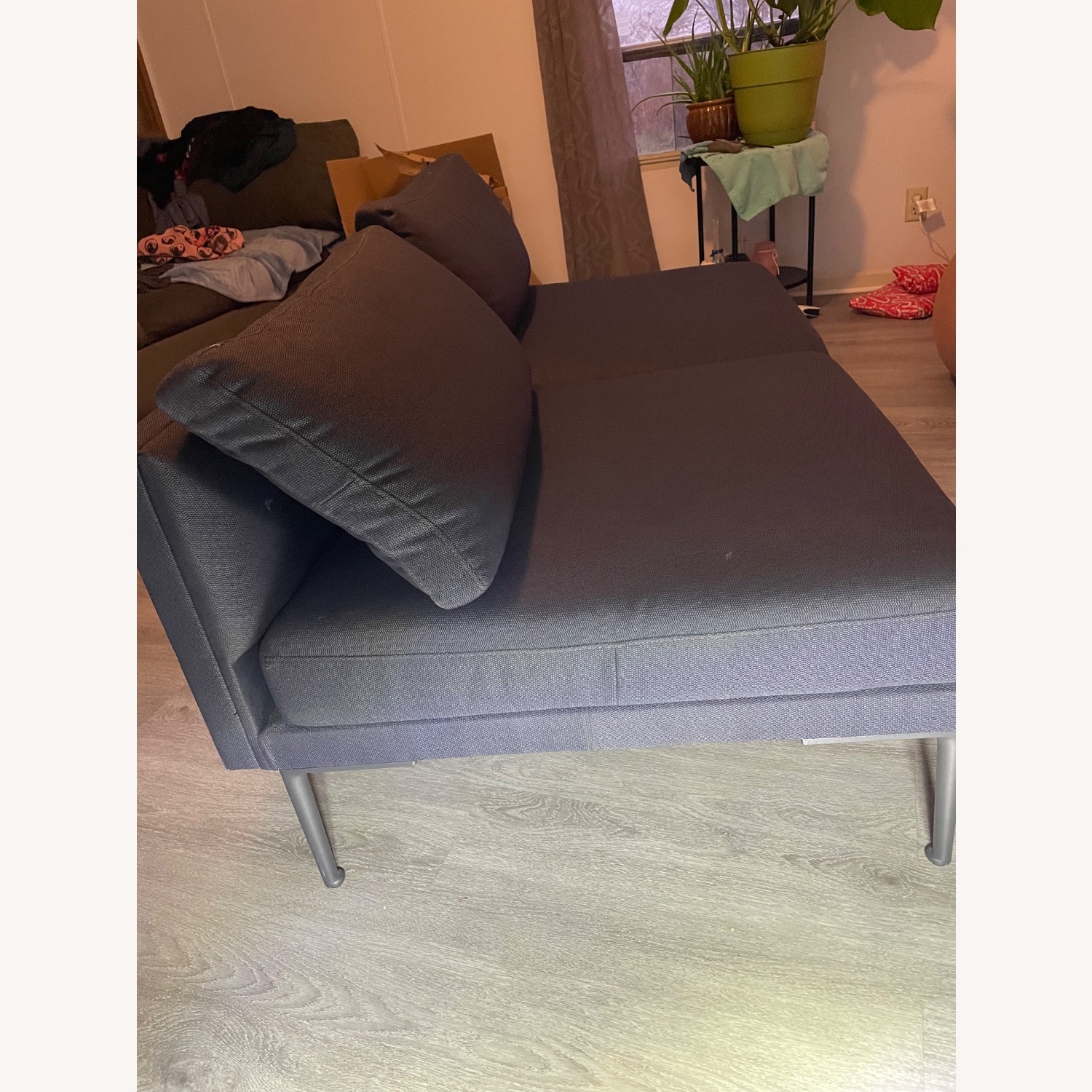 Arper Blue Fabric 2 Seater Sofa - image-3