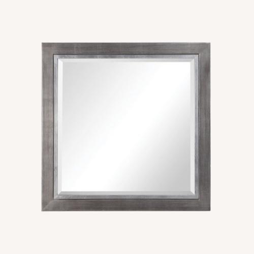 Used Uttermost Silver Wall Mirror for sale on AptDeco