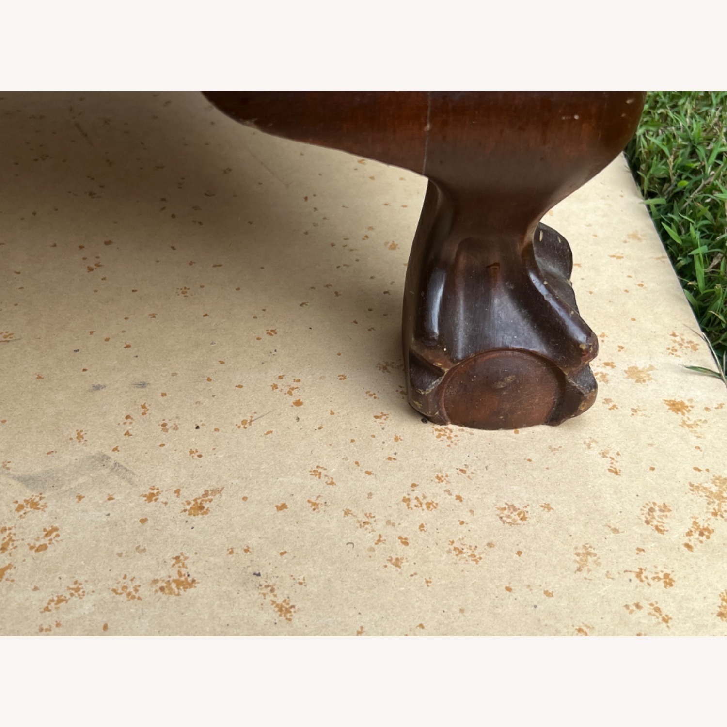 Vintage Mahogany Secretary Desk with Hutch - image-10
