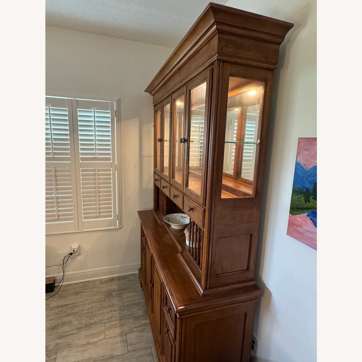 Tommy Bahama Dark Brown Wood Armoire - image-4