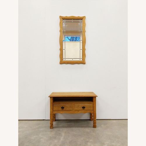 Used Vintage Danish Oak Entry Set for sale on AptDeco