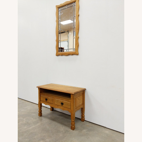 Used Vintage Danish Oak Entry Set for sale on AptDeco