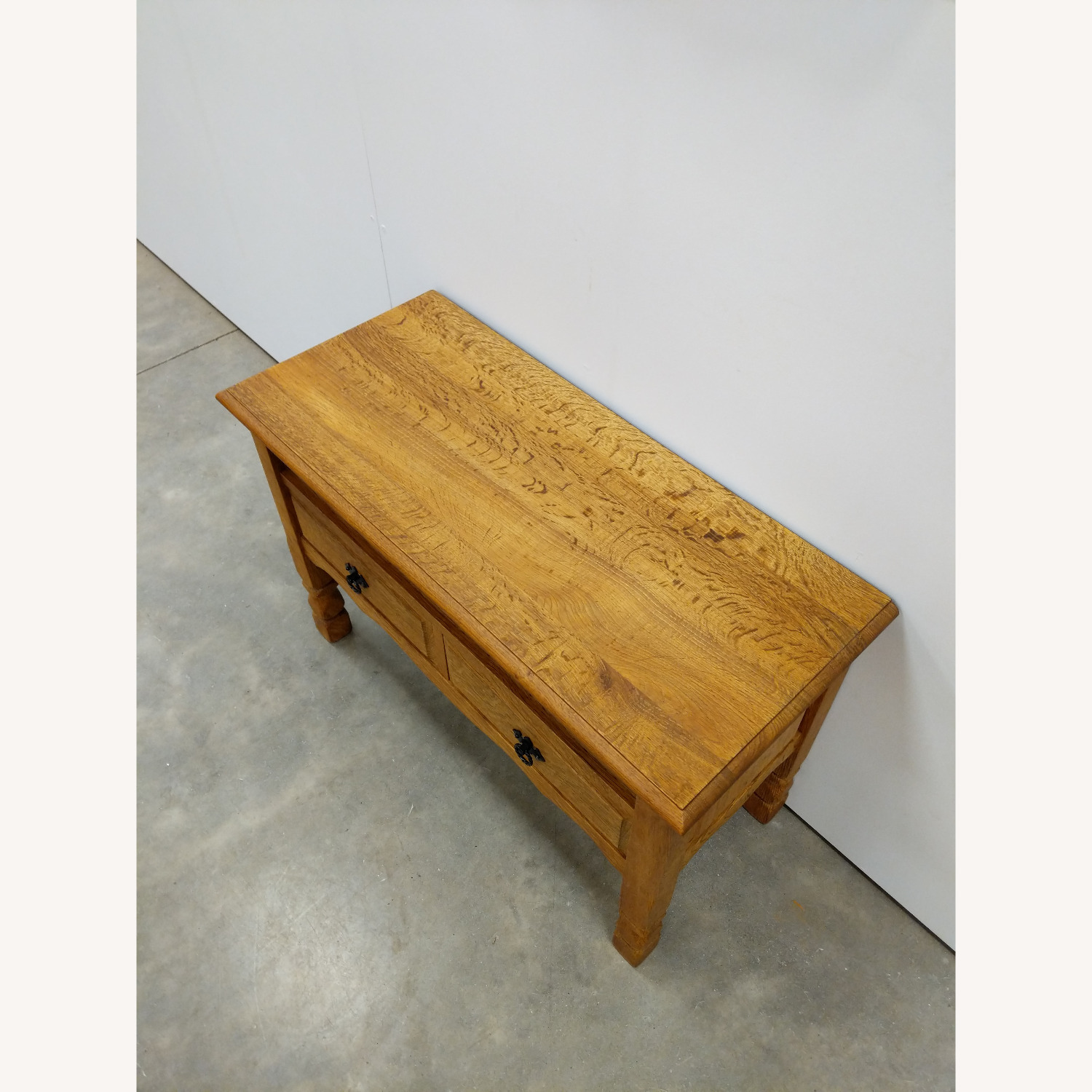 Vintage Danish Oak Entry Set - image-8