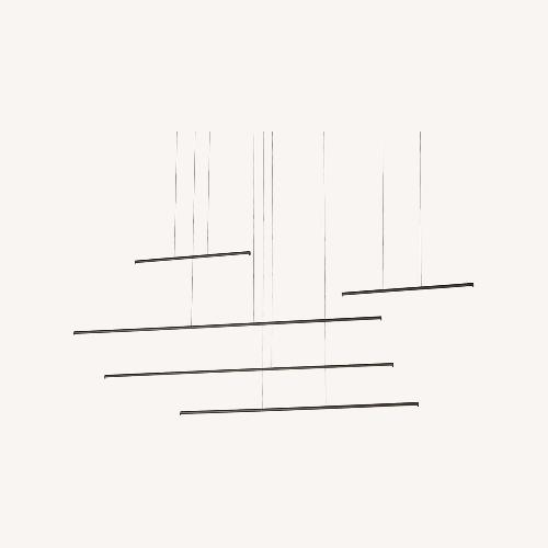 Used Stunning Modern LED Chandelier for sale on AptDeco