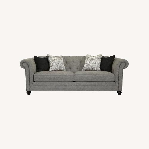 Used Ashley Furniture Dark Gray Fabric 3+ Seater Sofa for sale on AptDeco