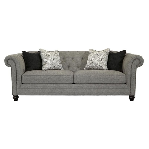 Used Ashley Furniture Dark Gray Fabric 3+ Seater Sofa for sale on AptDeco
