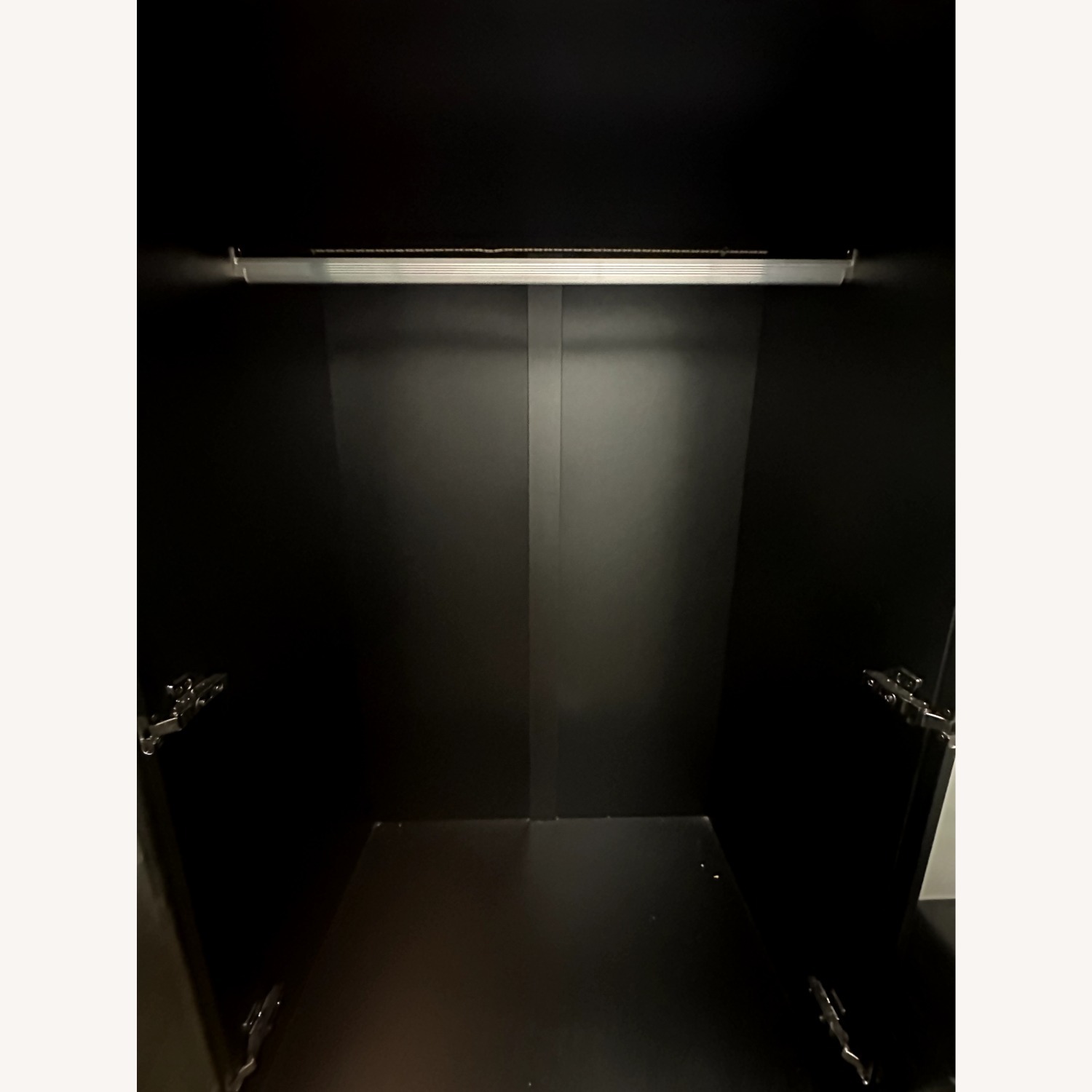 Rebrilliant Black Wood Armoire - image-8