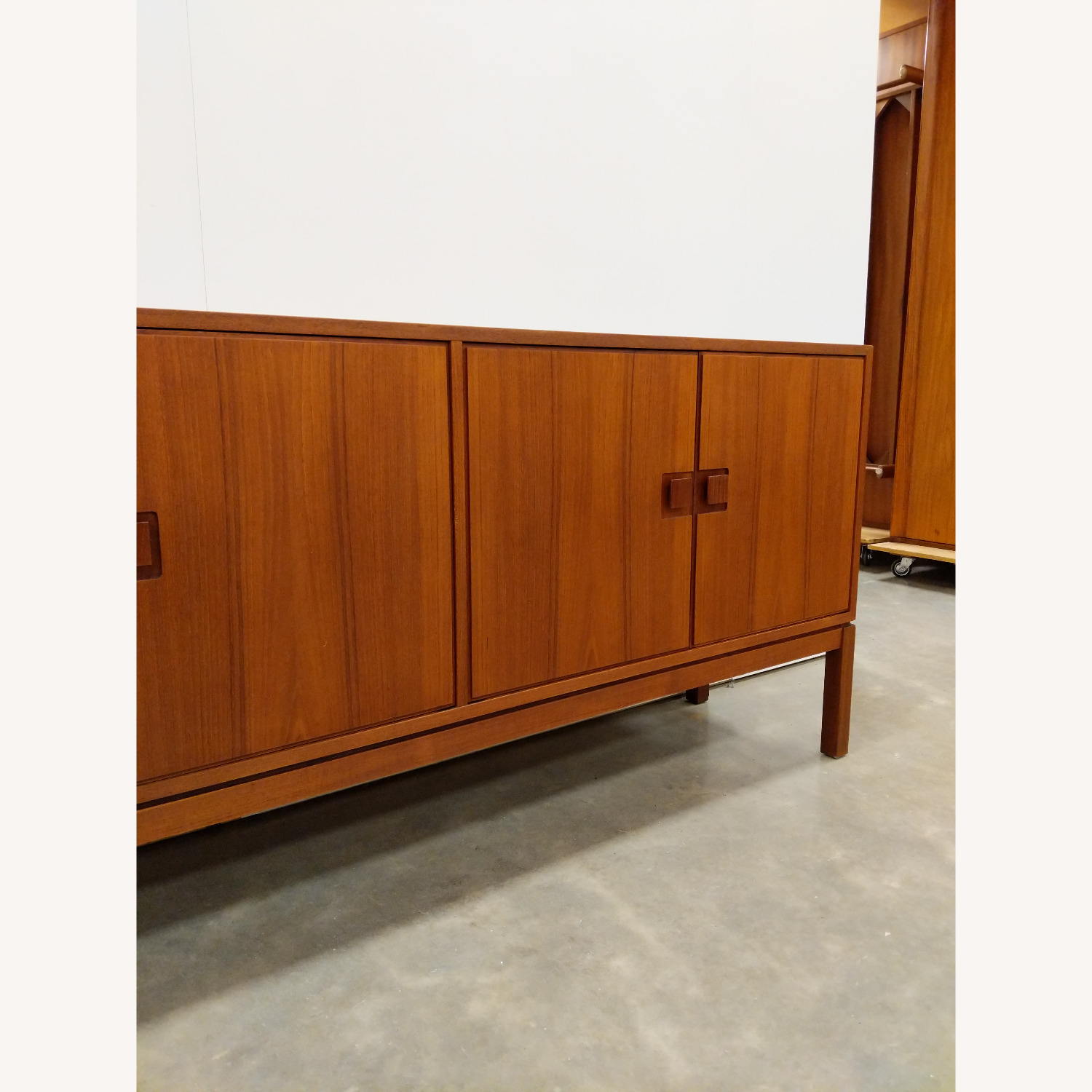 Vintage Danish Modern Teak Credenza - image-8