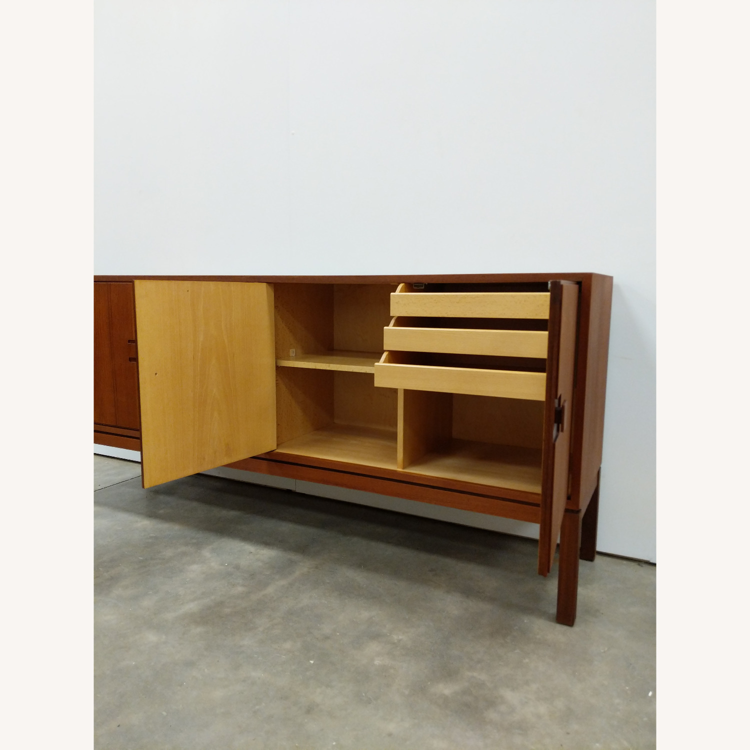 Vintage Danish Modern Teak Credenza - image-3