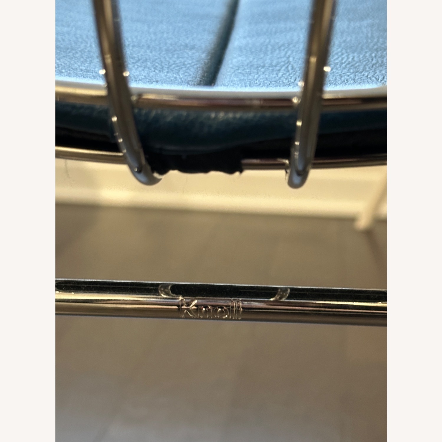 Knoll Bertoia White Metal Dining Chairs - image-7