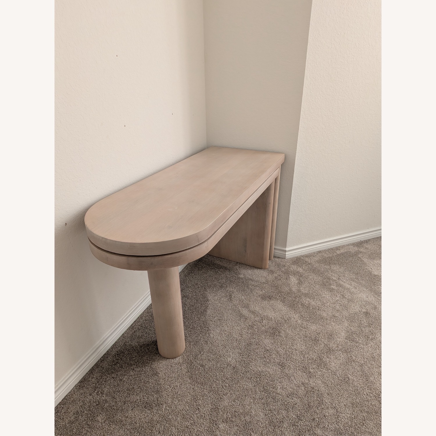 Pottery Barn Cayman L- Shaped Rotating Desk - image-2