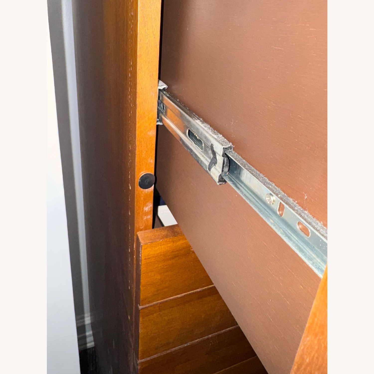 CB2 Linear Tall 4-Drawer Wood Dresser - image-8