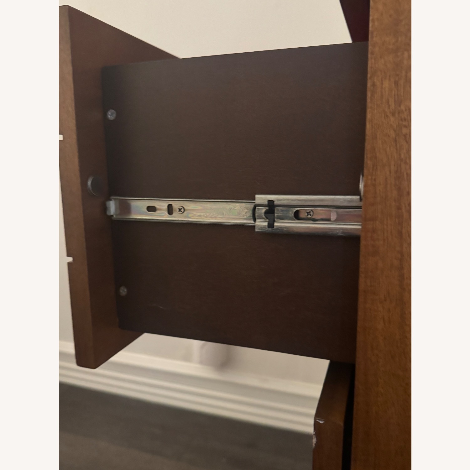 CB2 Linear Tall 4-Drawer Wood Dresser - image-7