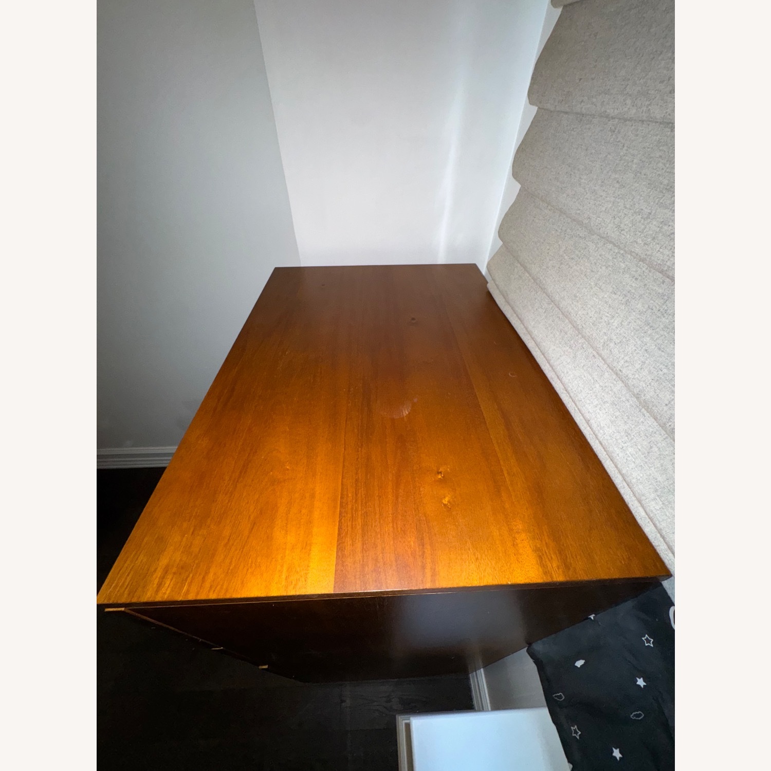 CB2 Linear Tall 4-Drawer Wood Dresser - image-5