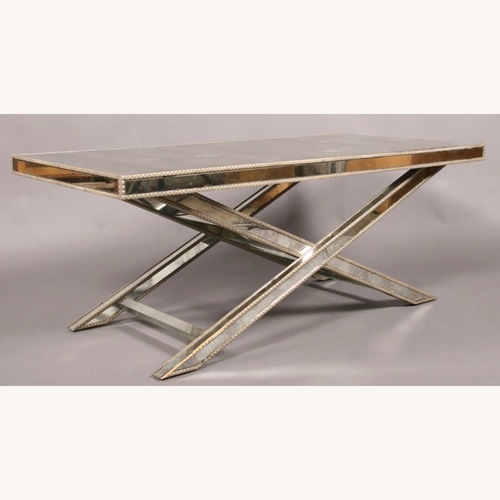 Used Amy Howard Regency Style Mirrored Coffee Table  for sale on AptDeco