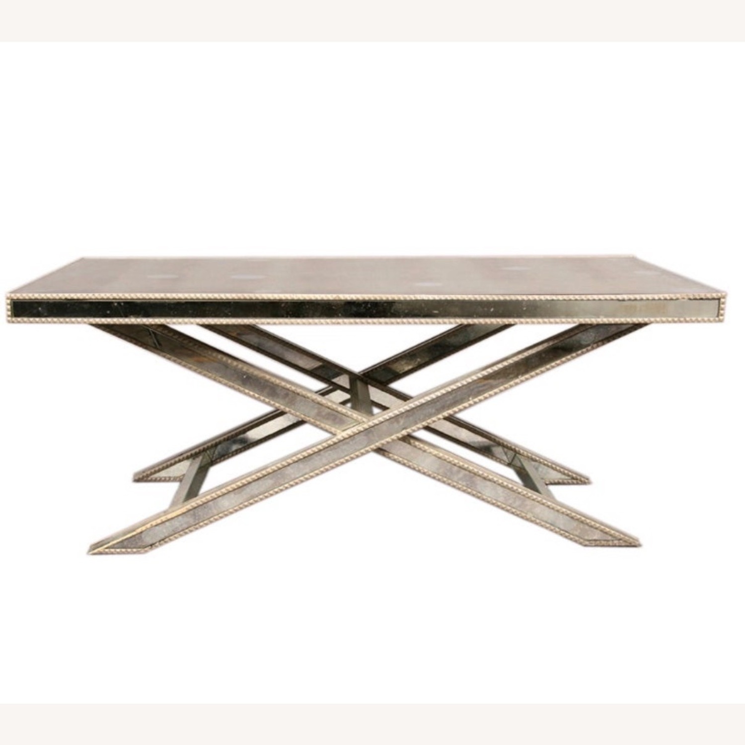 Amy Howard Regency Style Mirrored Coffee Table  - image-2