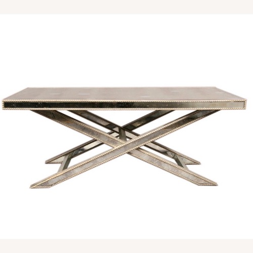 Used Amy Howard Regency Style Mirrored Coffee Table  for sale on AptDeco
