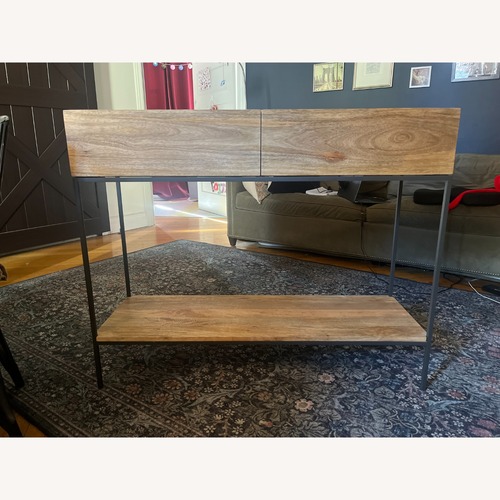 Used West Elm Industrial Storage Console  for sale on AptDeco
