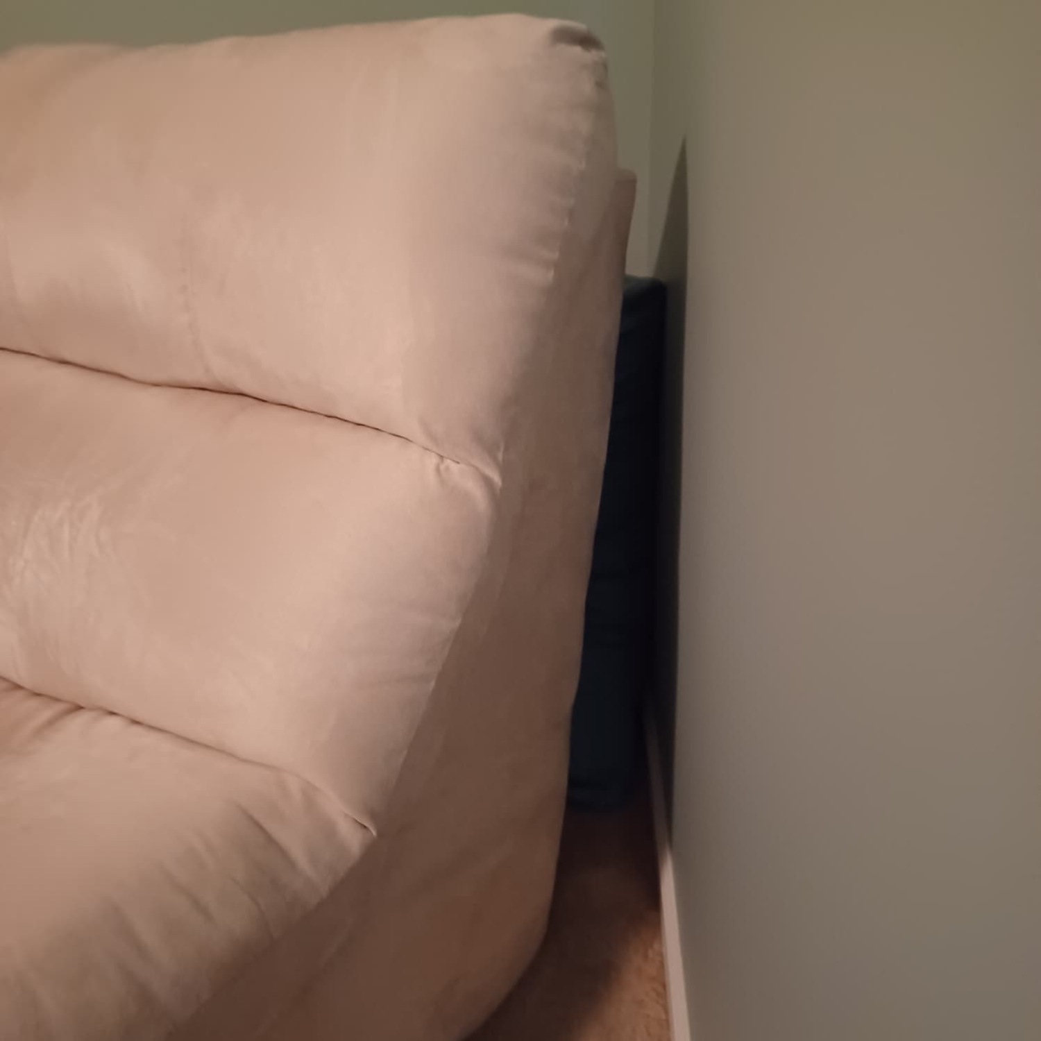 Natural Fabric Chaise Lounge - image-2