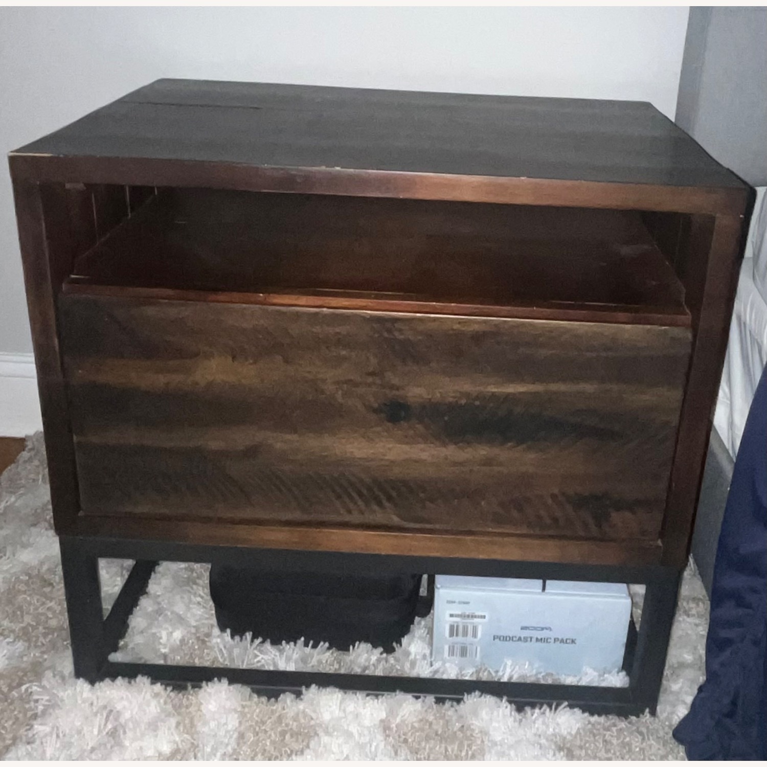 Logan Industrial Nightstand  - image-1