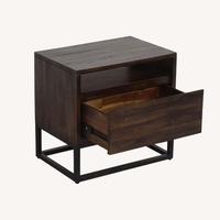 Logan Industrial Nightstand