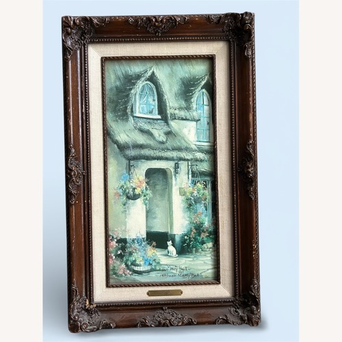 Used Blue Wood Wall Art for sale on AptDeco