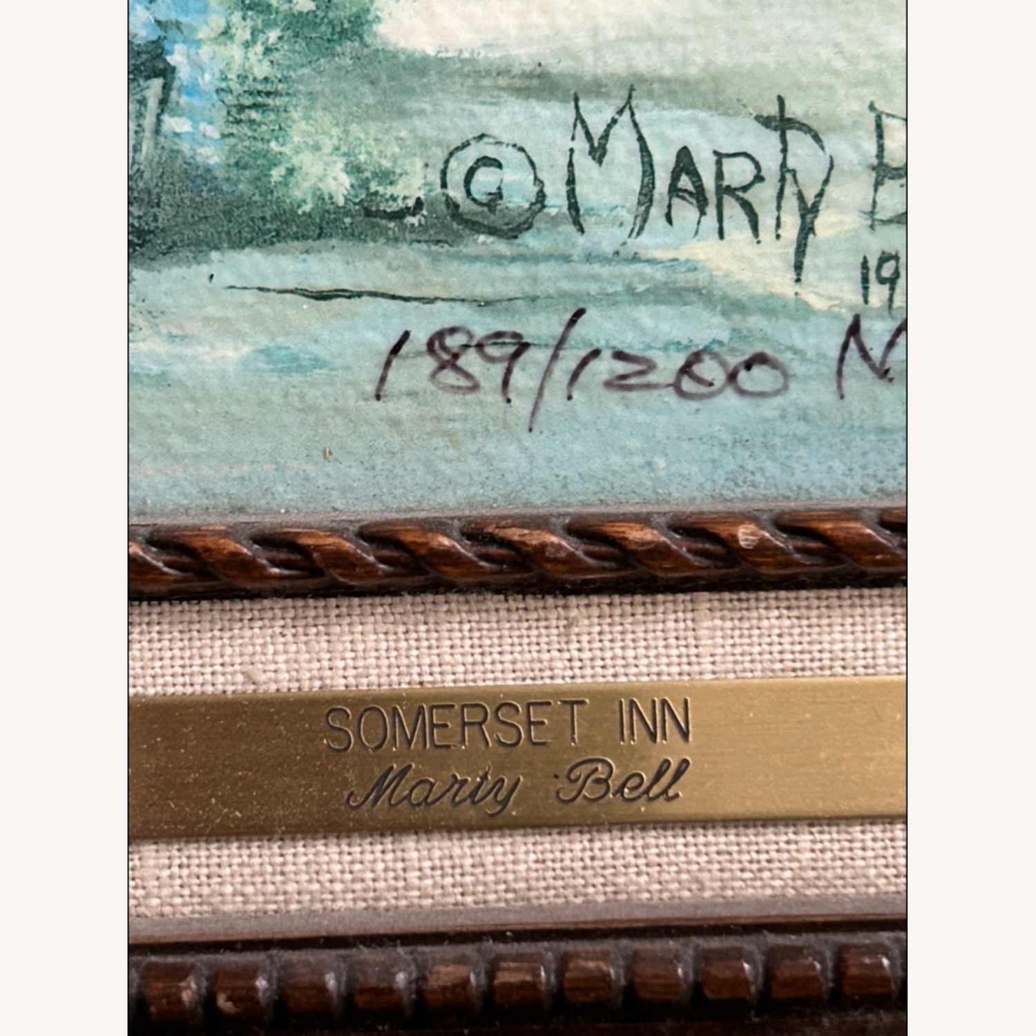 Blue Wood Wall Art - image-3