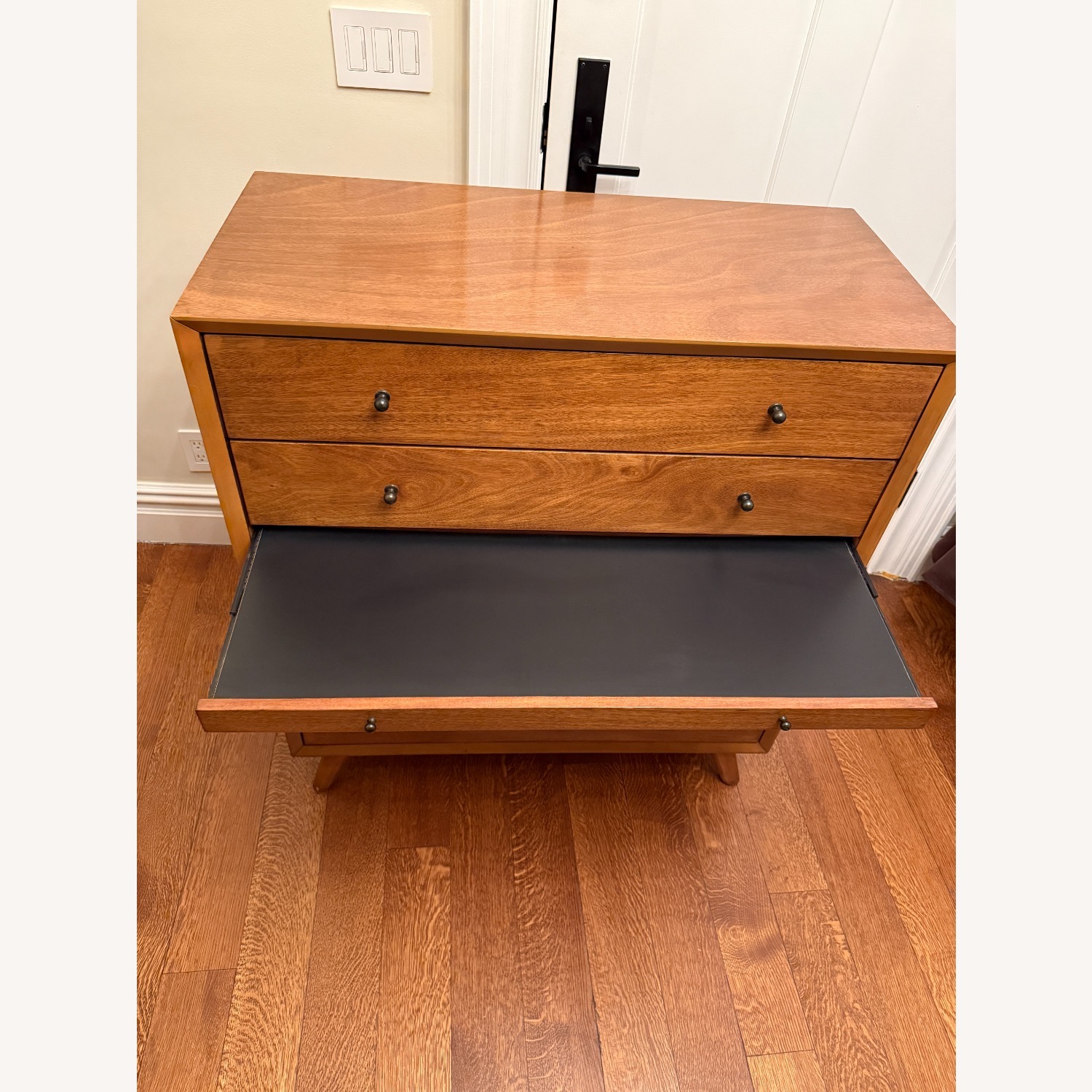 Mid-Century Chest of Drawers with Folding Tray - image-2