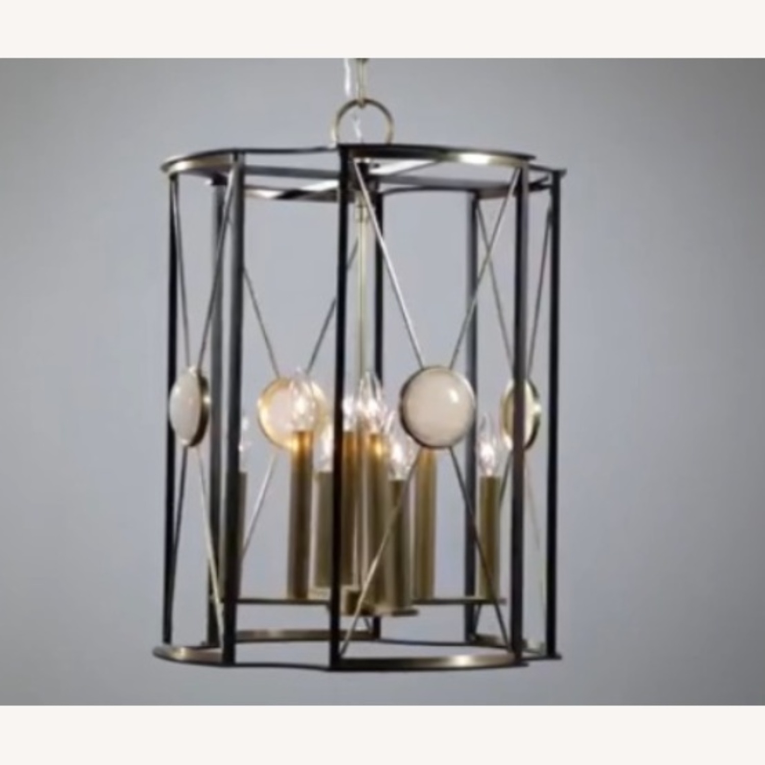 Hudson Valley Lighting Black Metal Ceiling Lamp - image-5