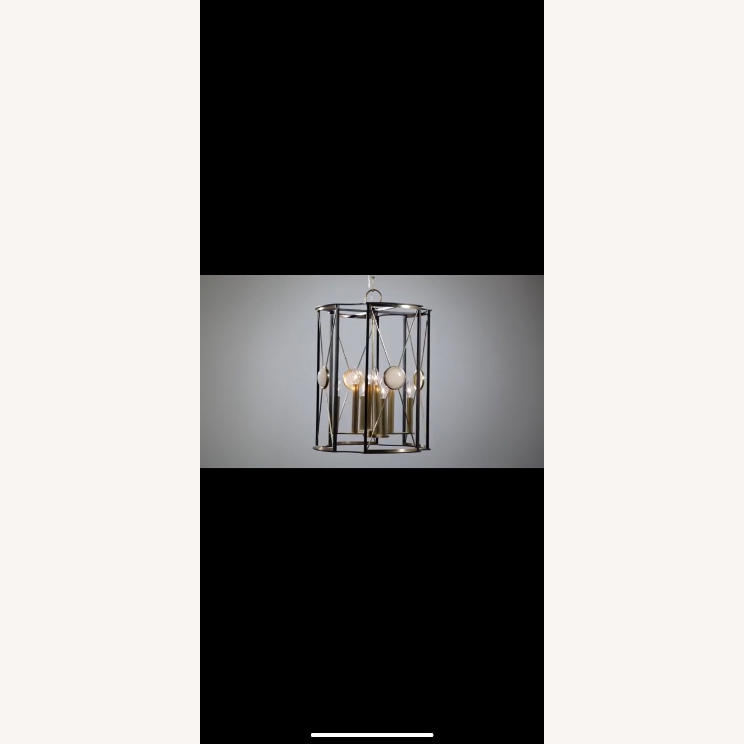 Hudson Valley Lighting Black Metal Ceiling Lamp - image-1