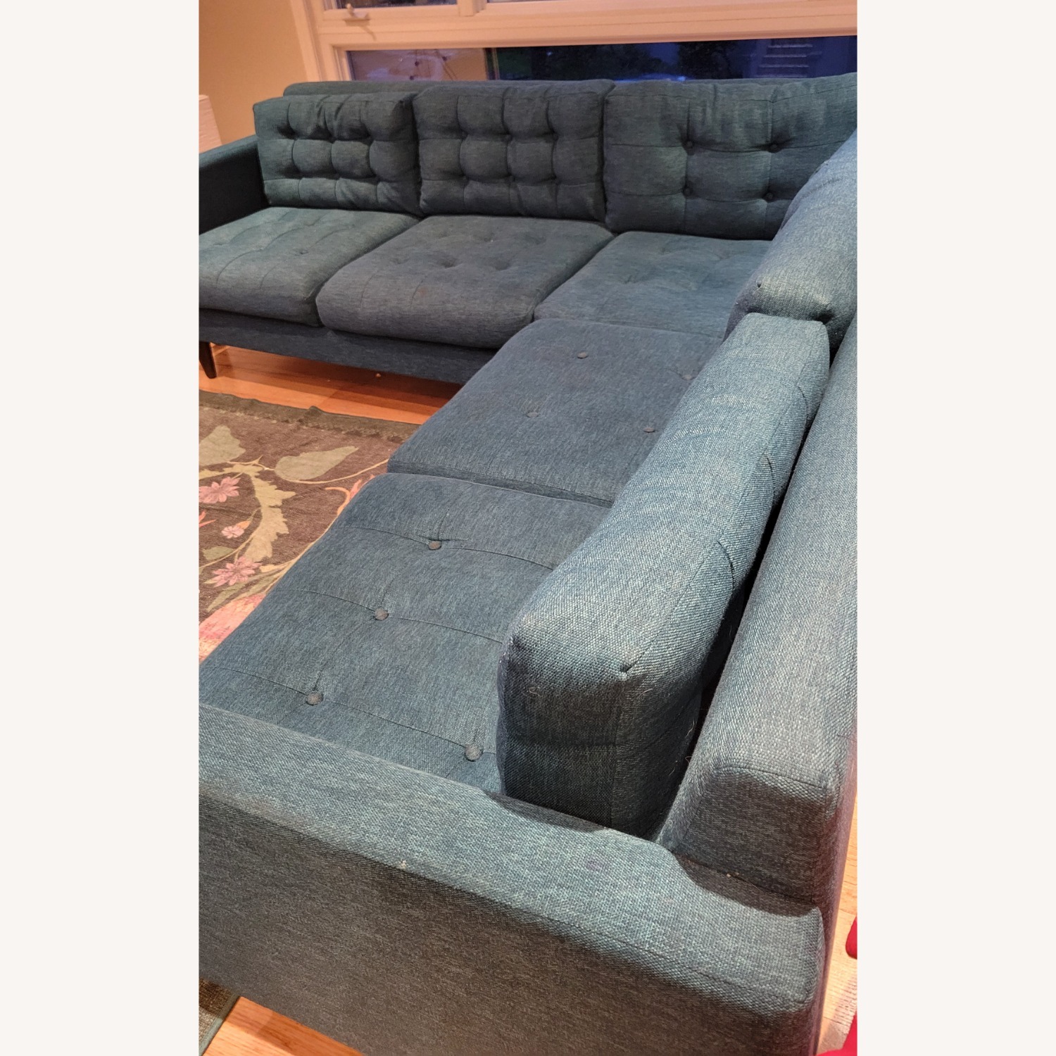 Joybird Eliot Green 3+ Piece Sectional - image-4