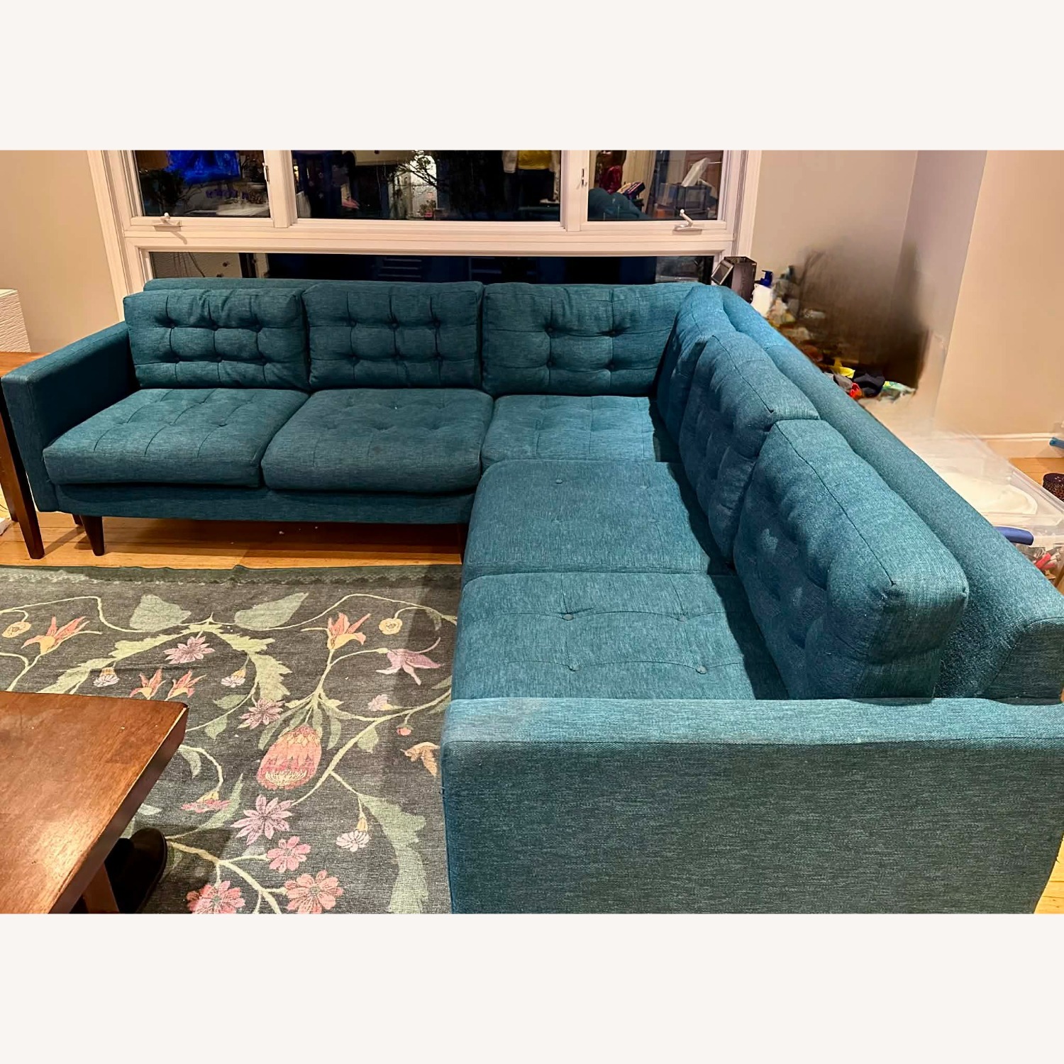 Joybird Eliot Green 3+ Piece Sectional - image-1