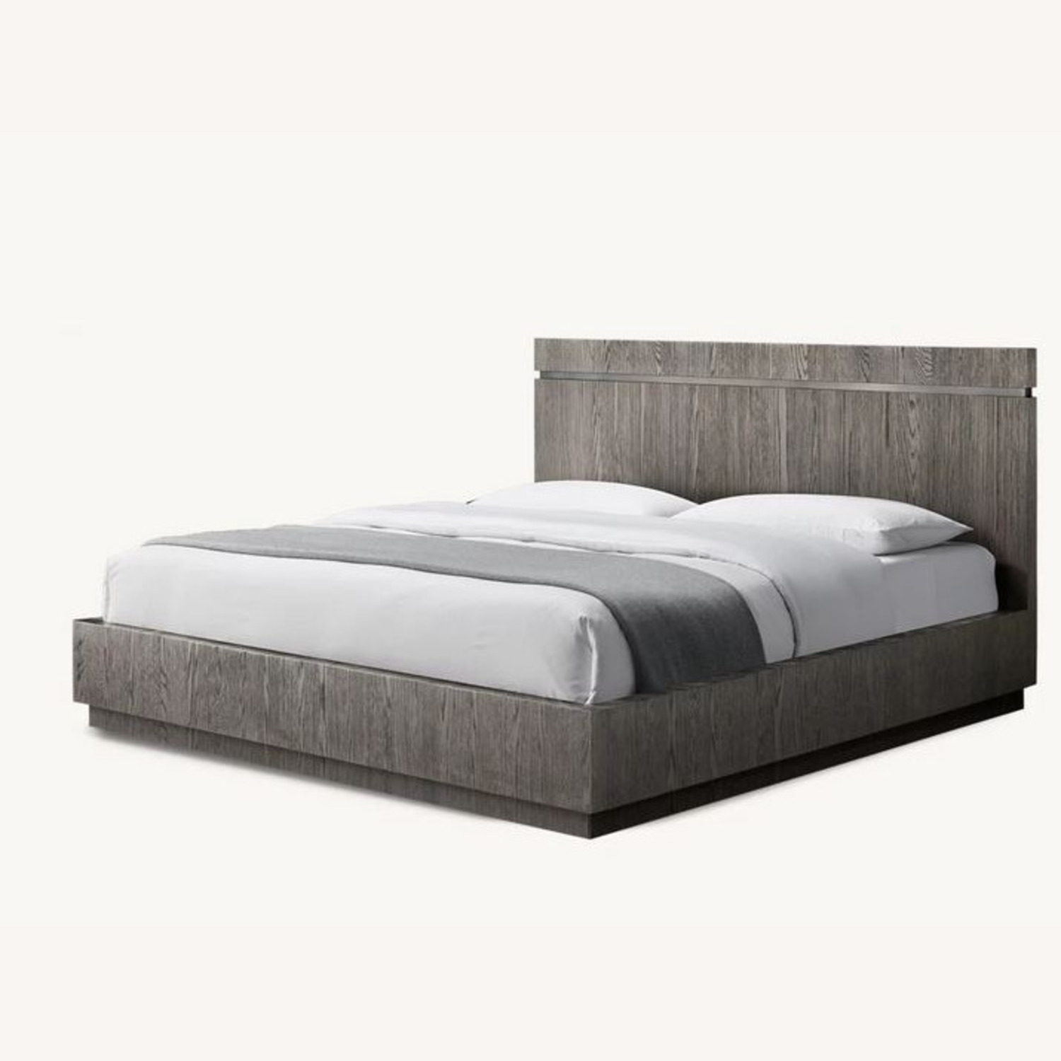 Restoration Hardware Bezier Panel King Bed - image-5