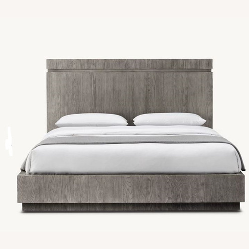 Used Restoration Hardware Bezier Panel King Bed for sale on AptDeco